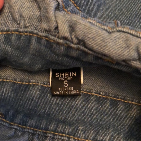 Shein short blue Jean skirt - Picture 3 of 3